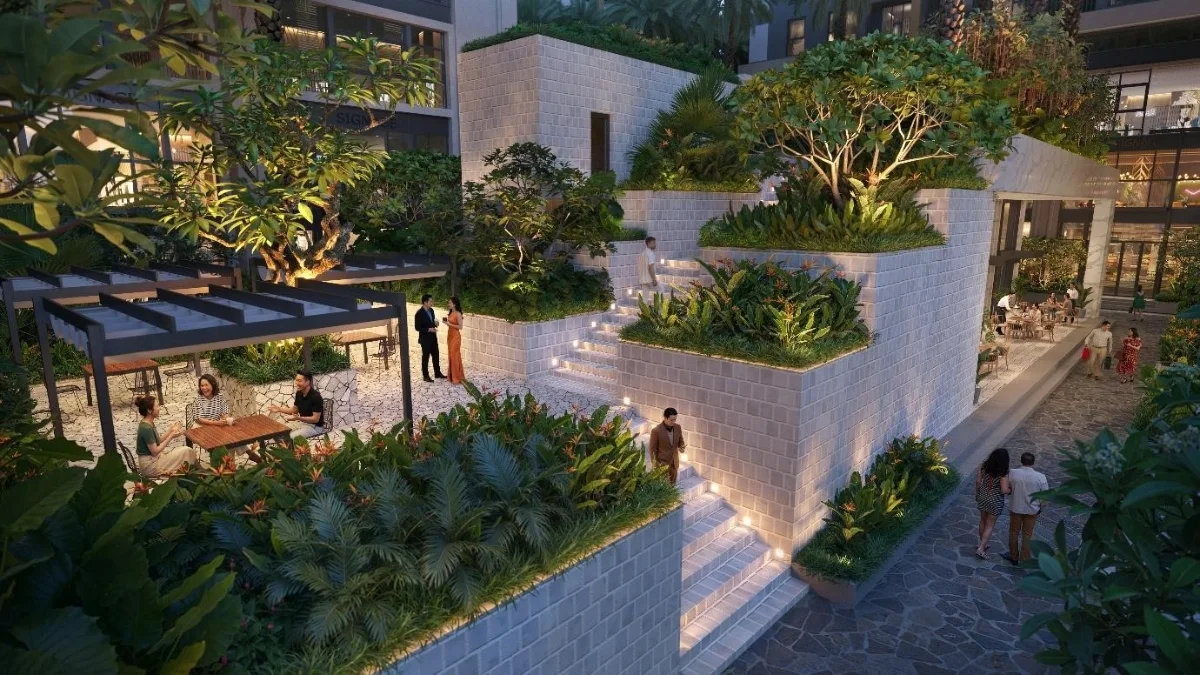 Ảnh phối cảnh phân khu The Flame Vine.&nbsp;